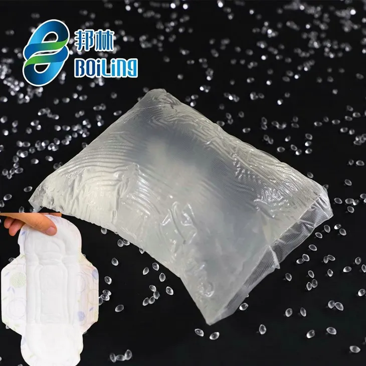 Hot Melt ragasztó egészségügyi betét